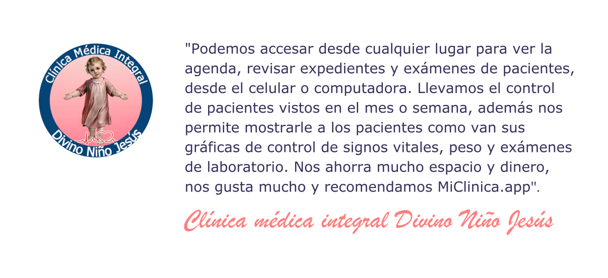 Testimonial MiClinica.app
